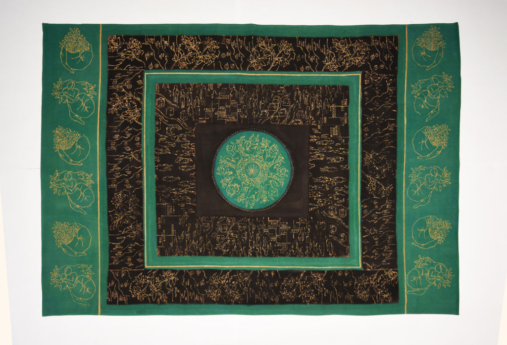 Tokyo Odhani -batik